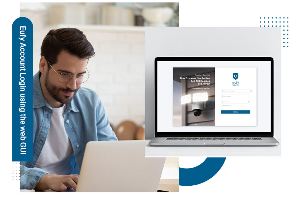 Eufy Account Login using the web GUI